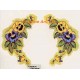 Pansy Border  - #SOR24  -  PRINT