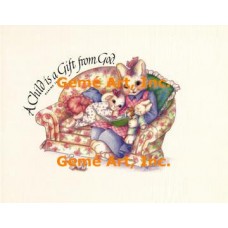 A Child Is A Gift Psalms 127:3  - #AOR119-1  -  PRINT