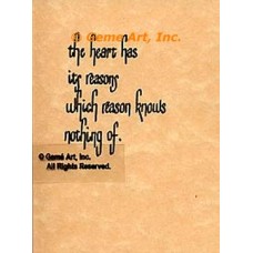 The Heart Has  - #AOR53  -  PRINT