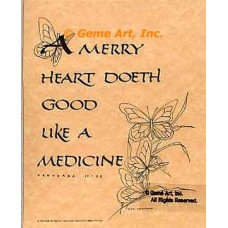 A Merry Heart  - #AOR82  -  PRINT