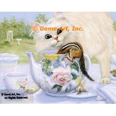 Teapot Surprise  - ZOR348  -  PRINT