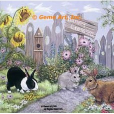 Bunny Crossing  - ZOR360  -  PRINT