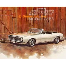 1967 Chevrolet Carmaro SS Convertible  - #GOR11  -  PRINT