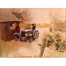1925 Ford Model "T" Roadster Pickup  - #GOR3  -  PRINT