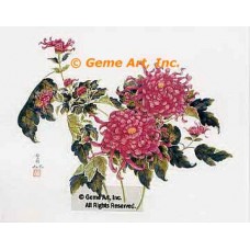 Chrysanthemum  - #OOR23  -  PRINT