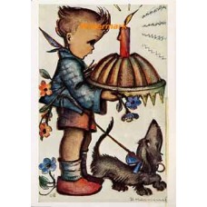 Hummel Postcard  - #HPCH14384  -  POSTCARD