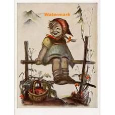 Hummel Postcard  - #HPCH5195  -  POSTCARD