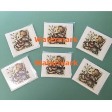 6 Pack Hummel Note Cards  - HNC6752  -  Note Cards with Envelope