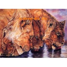 Three and A Baby  - #ZOR401  -  PRINT