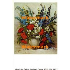 Patriotic Flowers  - #MPOR7  -  PRINT