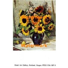 Sunflower Bouquet  - #MPOR9  -  PRINT