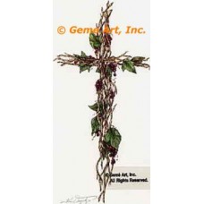 Grapevine Cross  - ZOR842  -  PRINT