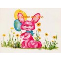 Pink Bunny  - SOR44  -  PRINT