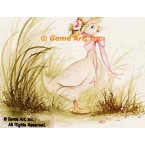 Country Goose  - #SOR90  -  PRINT