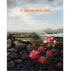The Rose At The Wall  - #IOR170  -  PRINT