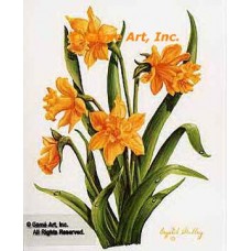 Yellow Daffodils  - #IOR89  -  PRINT