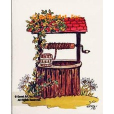 Wishing Well  - #TOR819  -  PRINT