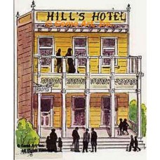 Hill's Hotel  - #TOR814  -  PRINT