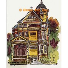 Victorian Home  - #TOR806  -  PRINT
