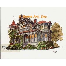 Victorian Home  - #TOR800  -  PRINT
