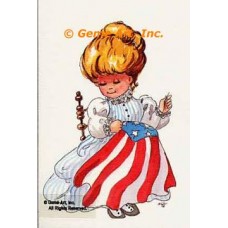 Sewing The Flag  - #TOR916  -  PRINT
