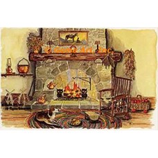 Fireplace  - #TOR926  -  PRINT