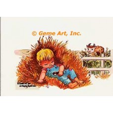 Little Boy Blue  - #TOR306  -  PRINT