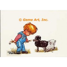 Baa Baa Black Sheep  - #TOR308  -  PRINT