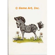 Raggedy Zebra  - #TOR321  -  PRINT
