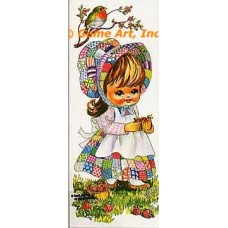 Patch Dress & Strawberries  - #TOR604  -  PRINT