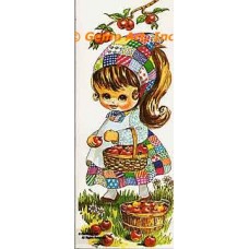 Patch Dress & Cherries  - #TOR607  -  PRINT