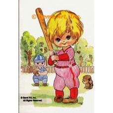 Up To Bat  - #TOR963  -  PRINT