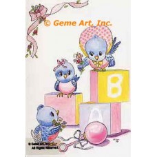 Baby Blocks  - #TOR974  -  PRINT