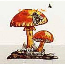 Mushrooms  - #TOR524  -  PRINT