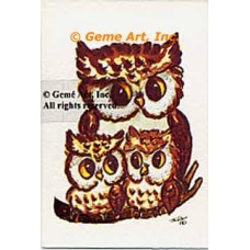 Owls  - #TOR57  -  PRINT