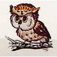 Owl  - #TOR573  -  PRINT