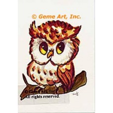 Owl  - #TOR58  -  PRINT