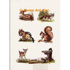 Wildlife Cluster  - #TOR705  -  PRINT