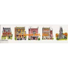 Victorian Buildings  - #TOR751  -  PRINT