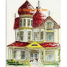 Victorian Home  - #TOR802  -  PRINT