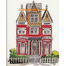 Victorian Home  - #TOR804  -  PRINT