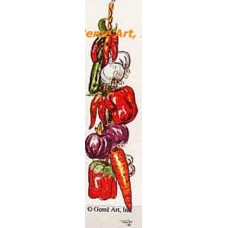 Vegetable Garland  - #TOR95  -  PRINT