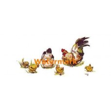 Chickens  - #TOR3522  -  PRINT