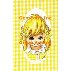 Yellow Checkered  - #TORT53  -  PRINT