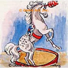 Circus Horse  - #TOR5052  -  PRINT
