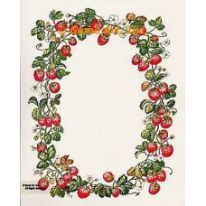Strawberry Border  - TOR5007  -  PRINT