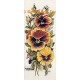 Yellow Gold Pansies  - TOR5021  -  PRINT