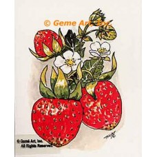 Strawberries  - #TOR5057  -  PRINT