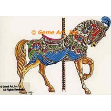 Carrousel Horse  - #TOR5100  -  PRINT