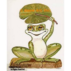 Cool Frog  - #TOR5112  -  PRINT